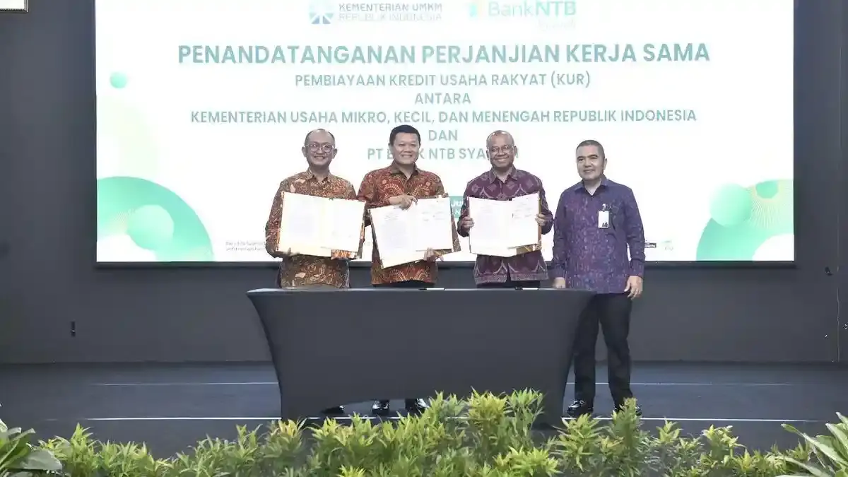 Askrindo Syariah Jadi Penjamin KUR UMKM Bank NTB Syariah - Pos-kupang.com