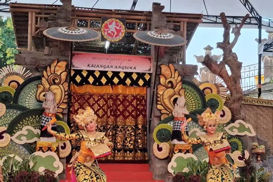 Rekonstruksi Musik Gamelan Tua oleh Komunitas Seni Badung di PKB