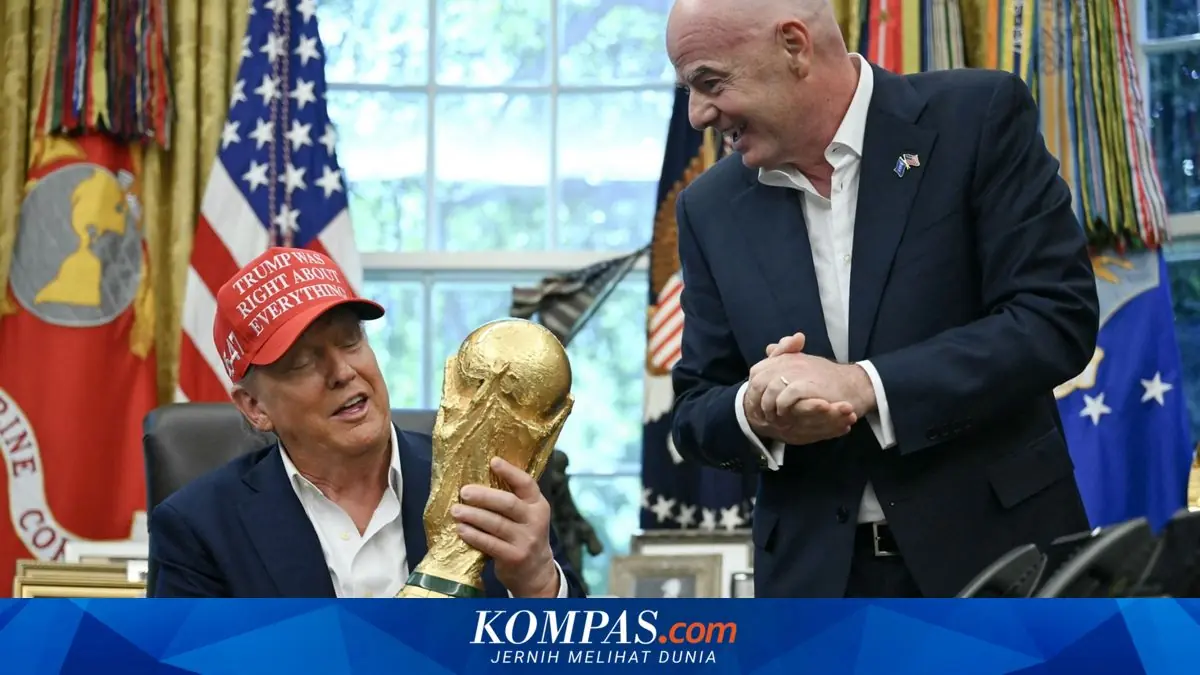 Trump Bakal Serahkan Trofi Juara Piala Dunia 2026, Didampingi Presiden FIFA