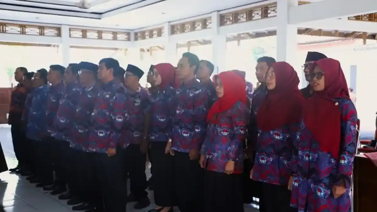 Bupati Bantul Ingatkan Perangkat Desa Profesional, Berintegritas dan Utamakan Kepentingan Masyarakat - Tribunjogja.com