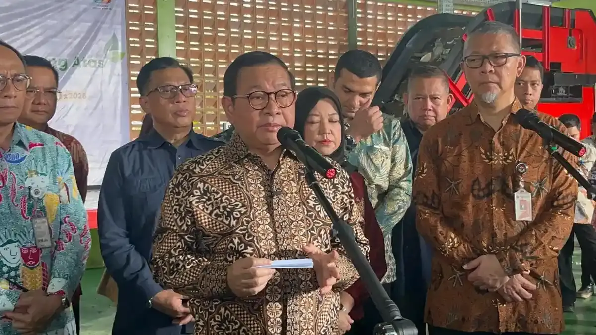 Pramono Tutup TPS Liar Kramat Jati Permanen, Lahan Bekas Kebakaran Dikembalikan Jadi Waduk - Wartakotalive.com