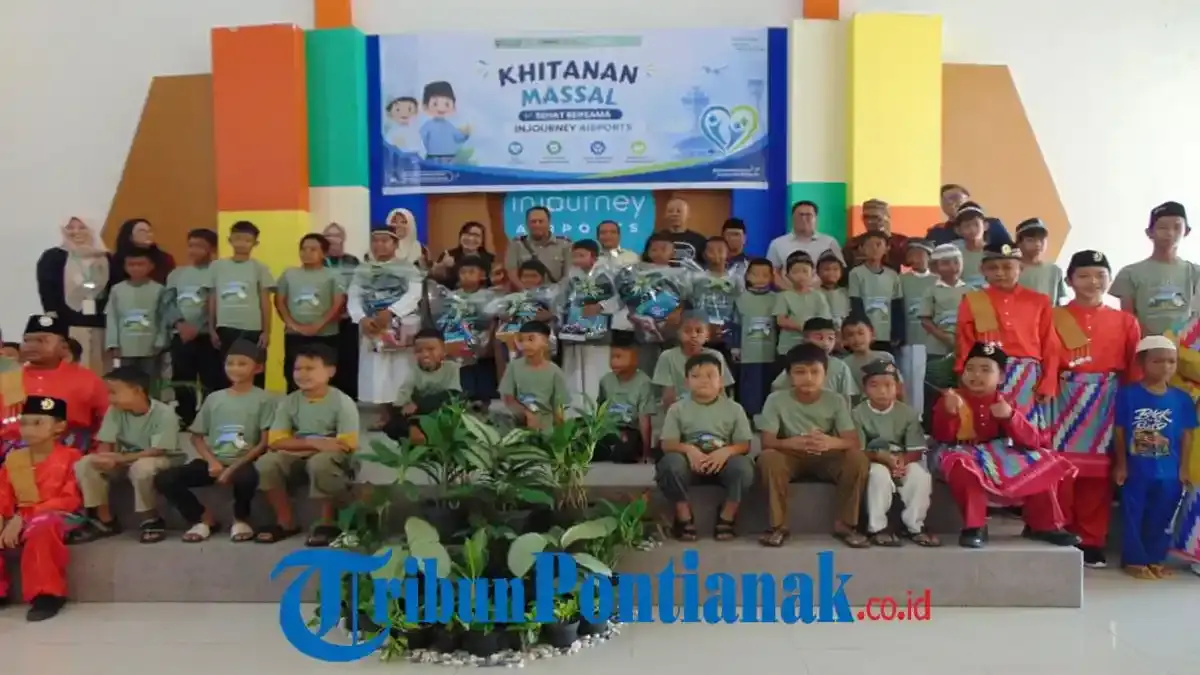 100 Anak di Kubu Raya dan Pontianak Ikut Khitanan Massal Gratis saat Libur Sekolah - Tribunpontianak.co.id