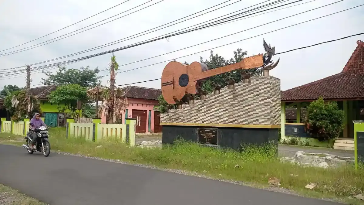 Menjaga Gema Klaster Gitar Ngrombo di Tengah Persaingan Zaman - Tribunnews.com