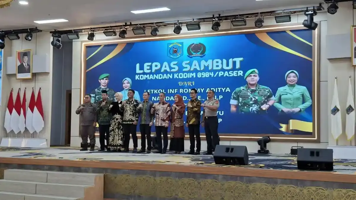 Letkol Inf Edy Wahyu Satriyadi Resmi Jabat Dandim 0904/Paser, Dukung Program Kemanunggalan TNI - Tribunkaltim.co
