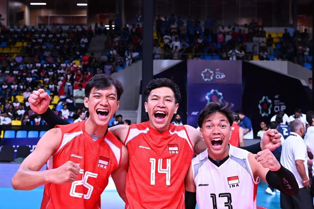 Timnas voli Indonesia juara AVC Men's Cup 2026