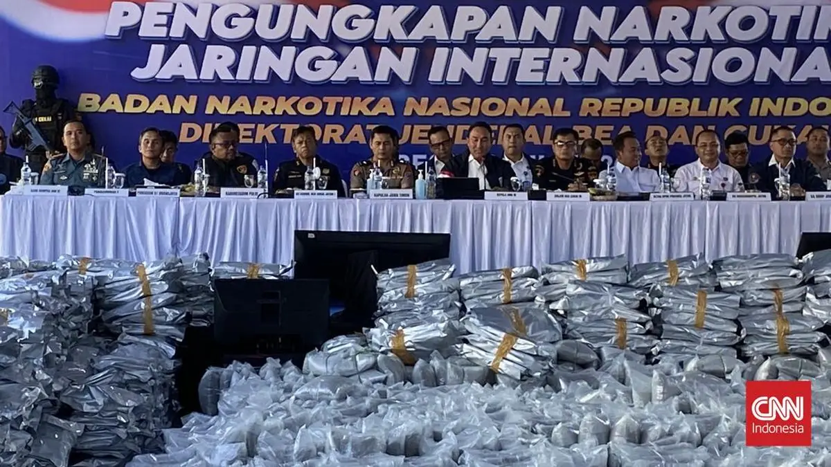 BNN: 3,37 Ton Kuncup Ganja Masuk RI Lewat Jalur Impor Resmi