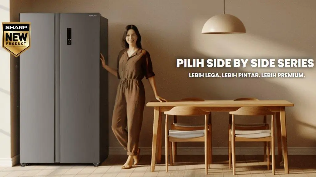 Review Lengkap Kulkas Sharp Side By Side SJ-IS50MA-SL, Kelebihan dan Kekurangan - Tribunshopping.com