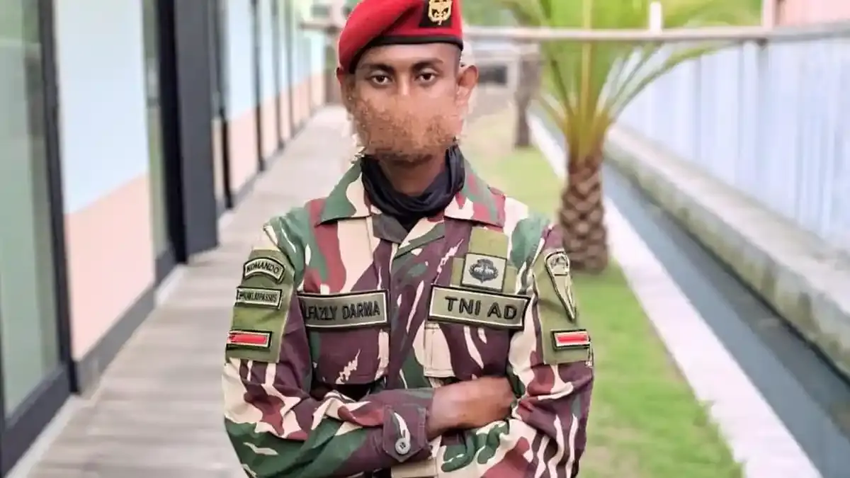 Alfazly Darma, Anak Seorang Ibu Tukang Jahit Asal Samadua Aceh Selatan Lulus Pendidikan Kopassus - Serambinews.com