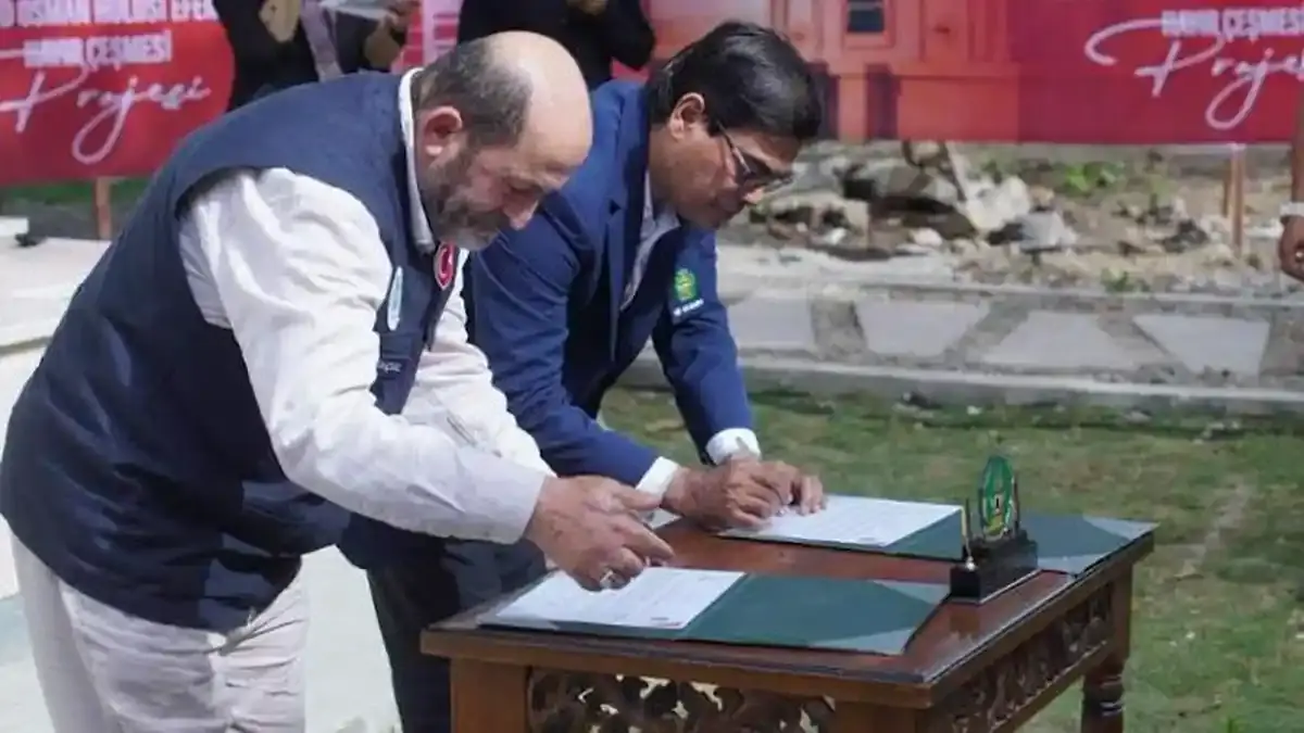 Kampus UIN Ar-Raniry Miliki Anjungan Air Minum Wakaf Hasil Kolaborasi Indonesia-Turki - Serambinews.com