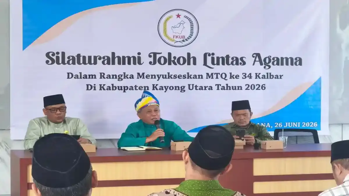 Jelang MTQ XXXIV Kalbar 2026, FKUB Kayong Utara Perkuat Kerukunan Lintas Agama - Tribunpontianak.co.id