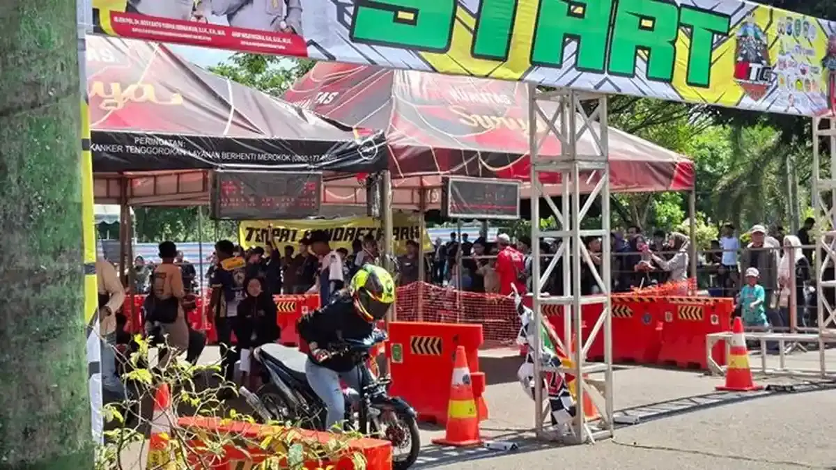 Alasan Kuat Pembalap Wanita Asal Kandangan Kalsel Ini Sampai Ajak Anak Muda Tinggalkan Balap Liar - Banjarmasinpost.co.id