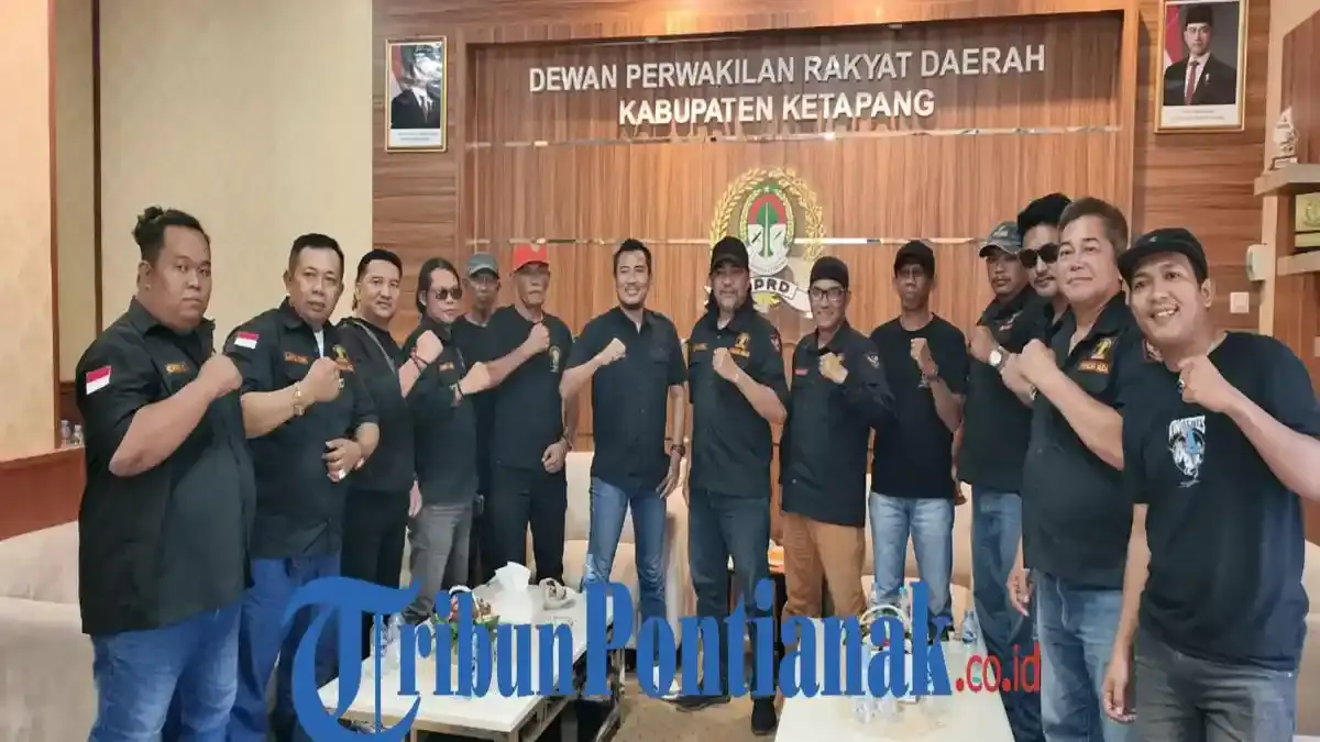 Temui Pemkab dan DPRD Ketapang, Laskar Jagadilaga Tegaskan Komitmen Dukung Pembangunan - Tribunpontianak.co.id