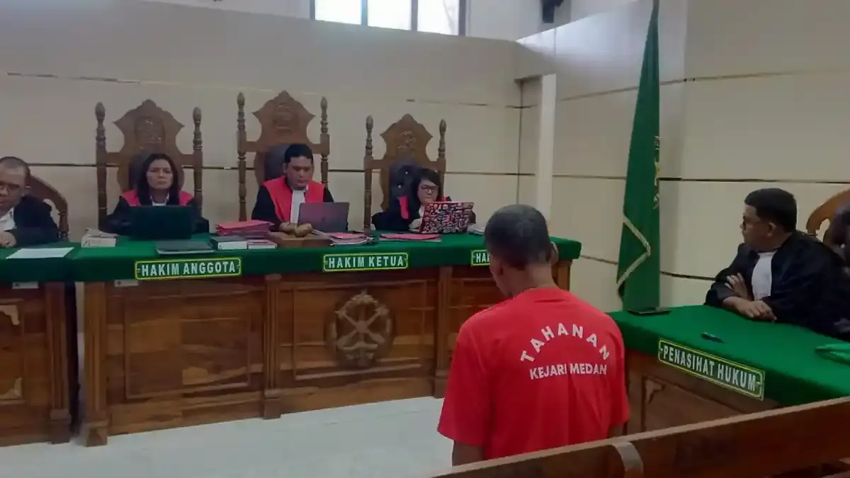 Pria Bunuh Istri Divonis 10 Tahun Penjara di Pengadilan Negeri Medan - Tribun-medan.com