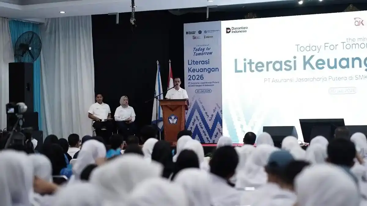 Ratusan Siswa SMKN 4 Makassar Ikuti Edukasi Keuangan Generasi Muda dari Jasaraharja Putera - Wartakotalive.com