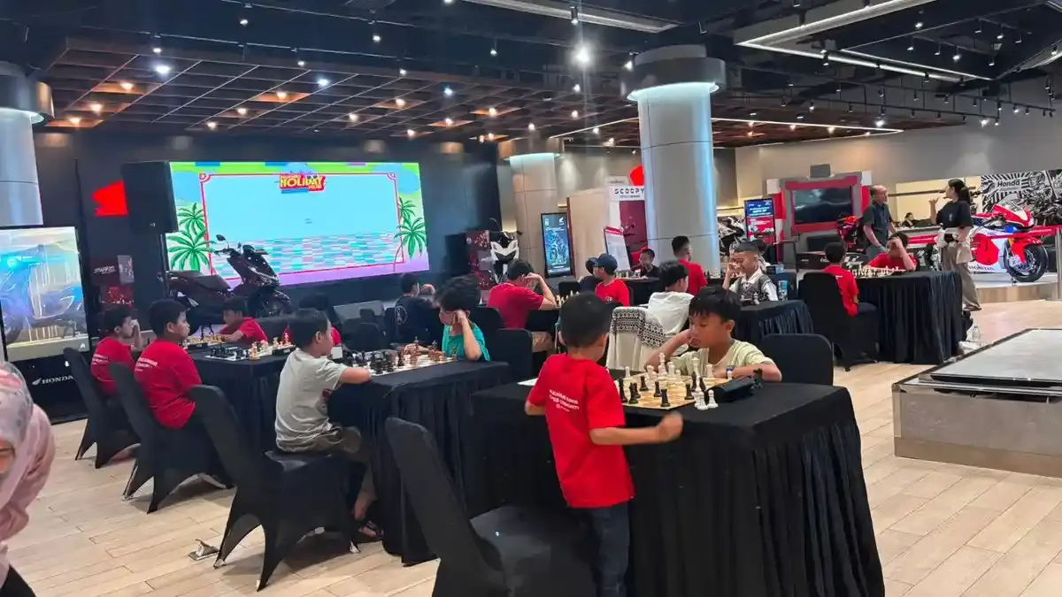 Libur Semester? Yuk ke Honda Holiday Hub di AMEC Makassar, Ada Turnamen Catur hingga Kids Coloring - Tribun-timur.com