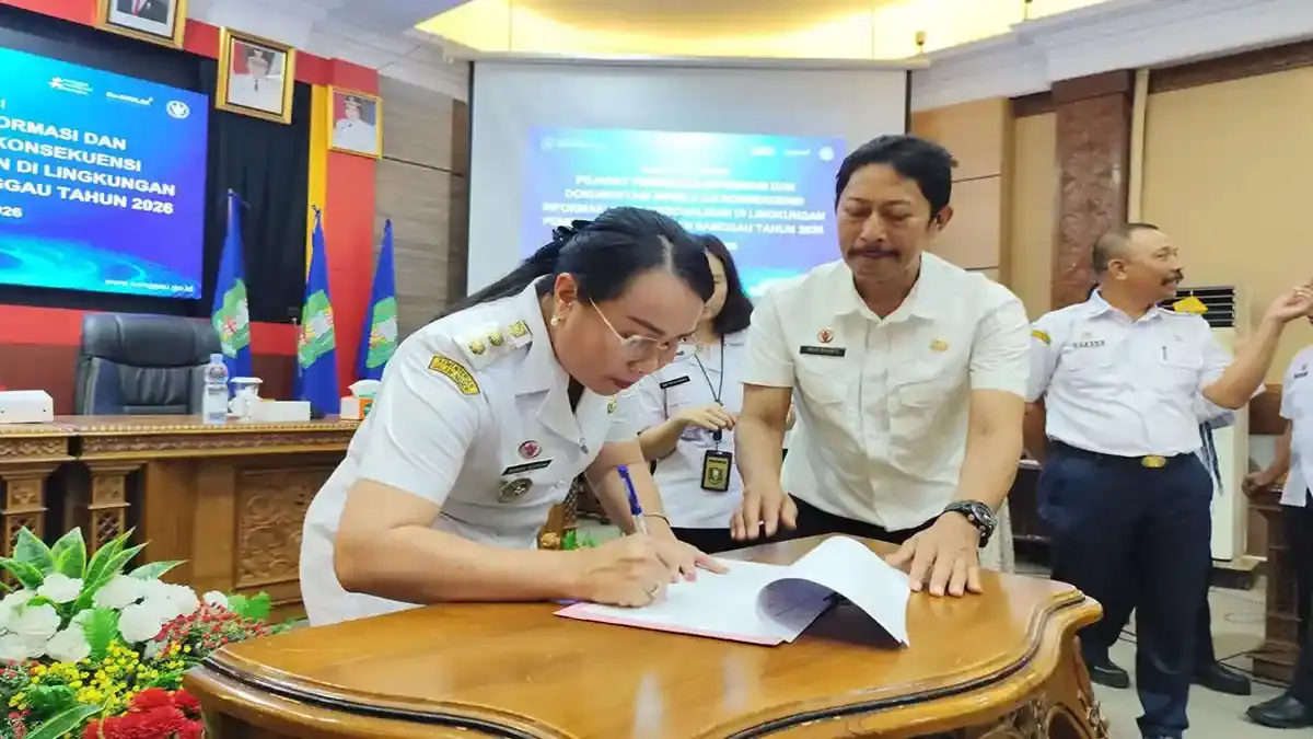 Wabup Susana Buka Rakor Pejabat Pengelola Informasi dan Dokumentasi, Berikut Pesan yang Disampaikan - Tribunpontianak.co.id