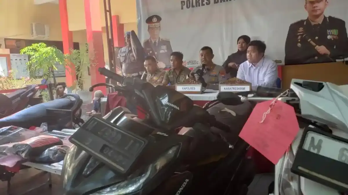 Curanmor Dan Curat Masih Menghantui Bangkalan, Polisi Bongkar 16 Kasus, Tangkap 20 Tersangka - Surya.co.id