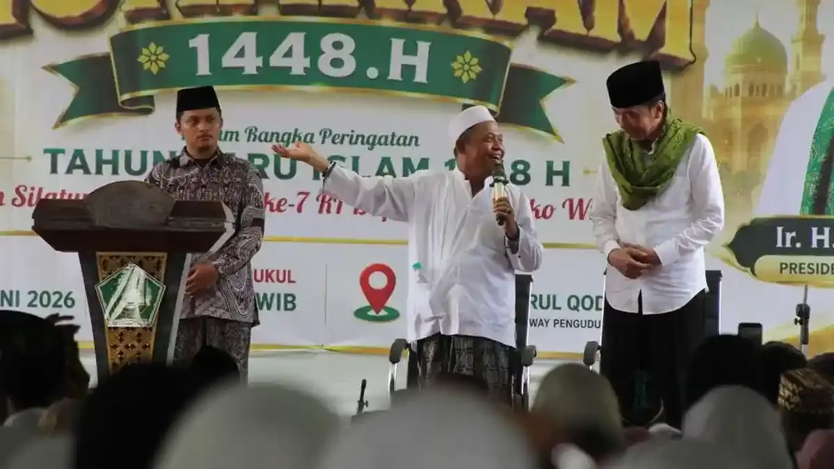 Berkunjung ke Lampung Tengah, Jokowi: Aku Masih Orang Kampung - Tribunlampung.co.id