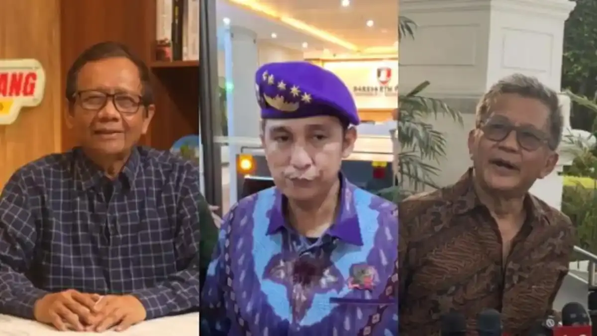 Firdaus Oiwobo Ngotot Ingin Mahfud MD dan Rocky Gerung Diperiksa: Ada Mens Reanya di Situ - Tribunnews.com