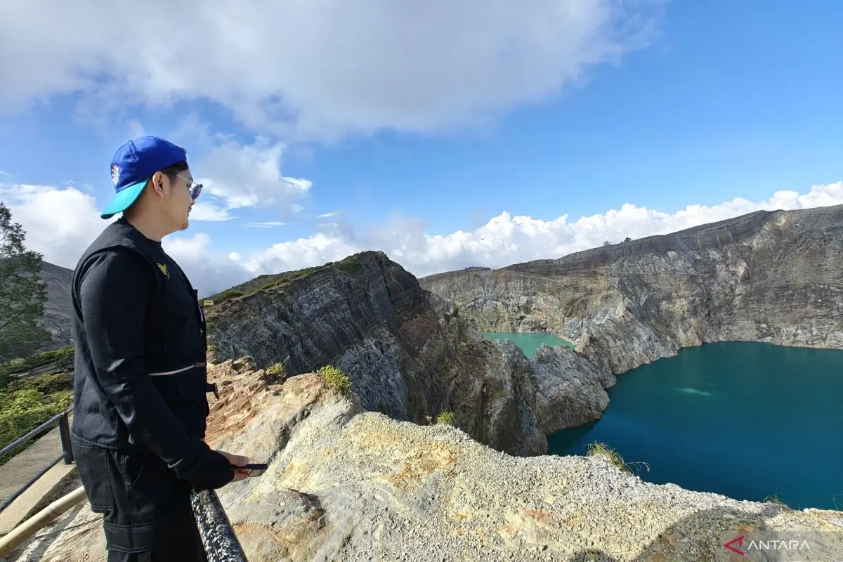 Geologi: Meski suhu turun, wisatawan jauhi areal kawah Gunung Kelimutu