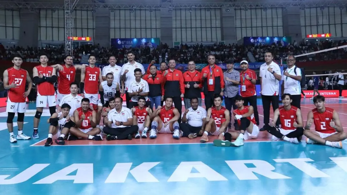 Rekrut 18 Pemain, Timnas Voli Putra Indonesia Tatap Grup Berat Asian Games 2026