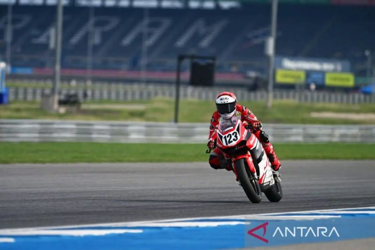 Rheza Danica finis di podium ketiga ARRC Sepang