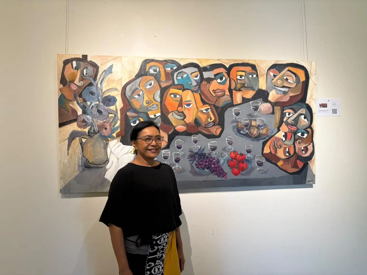 KARYA Pameran Lukisan NiWay di Sudakara ArtSpace Sanur, Unconditional Love Kisahkan Banyak Hal Unik! - Tribun-bali.com