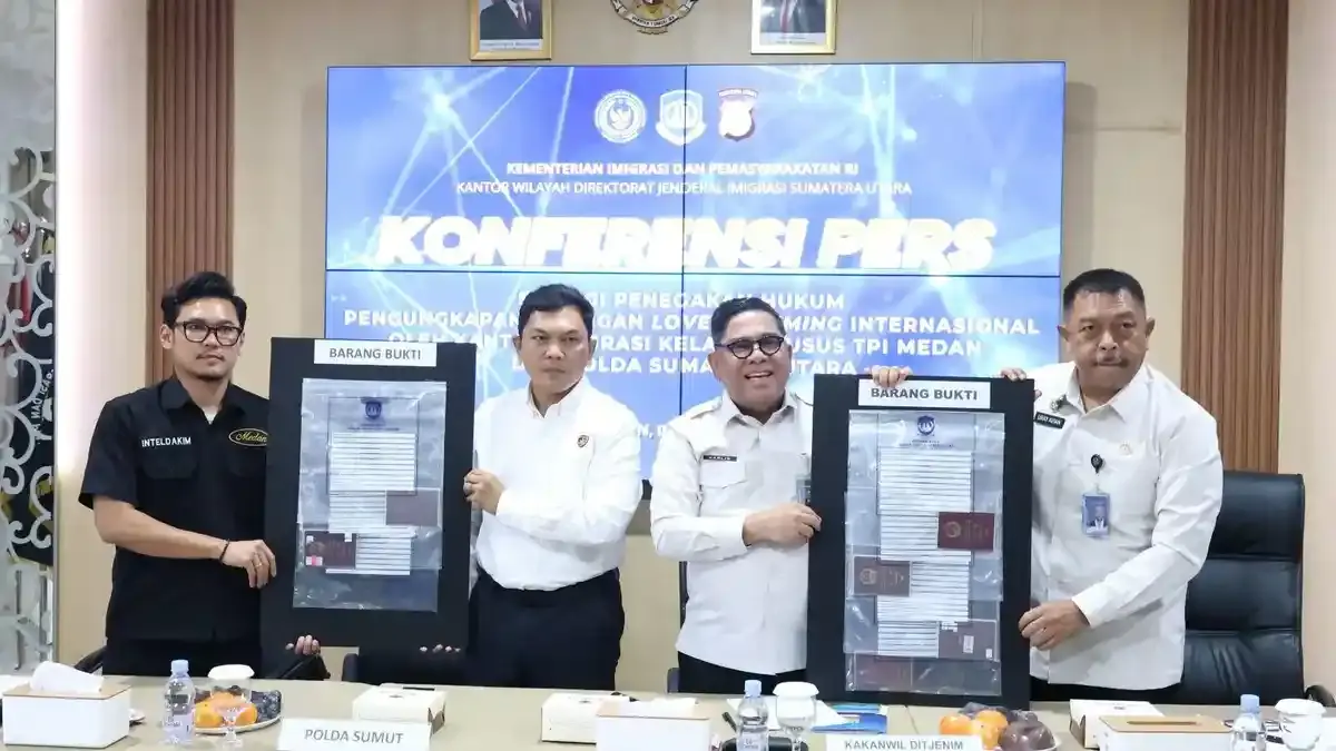 SIASAT Licik Jaringan Love Scam Lintas Negara di Medan, Sasar Pria dari Jepang, 7 WNA Ditangkap - Tribun-medan.com