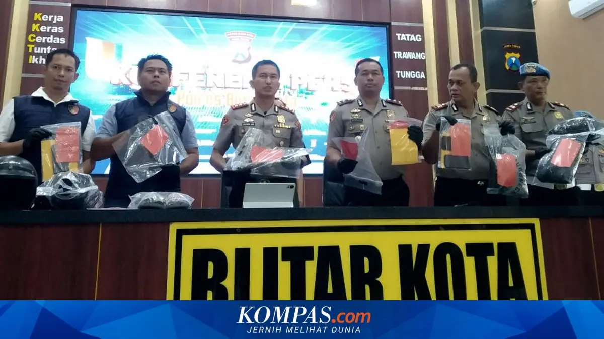 Polisi Tangkap Komplotan Perampok Spesialis Toko Berjejaring di Blitar dan Jombang
