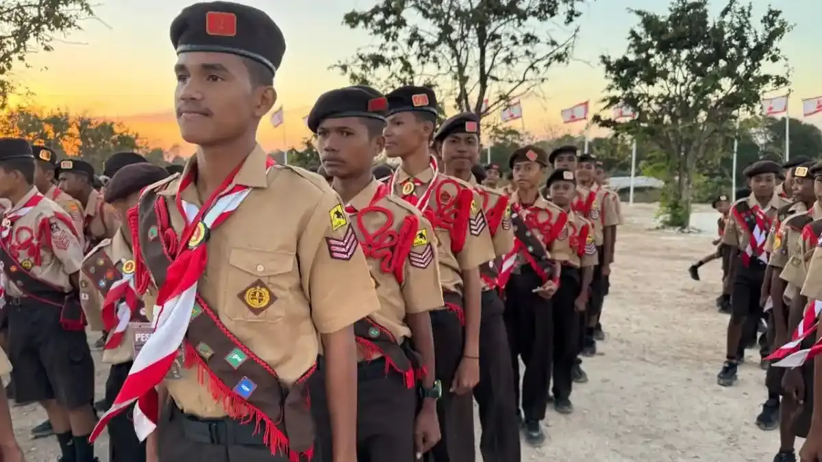 16 Pramuka Lembata Siap Harumkan NTT di Jamnas XII, Bekal Semangat dari Jamda X Fatubena - Pos-kupang.com
