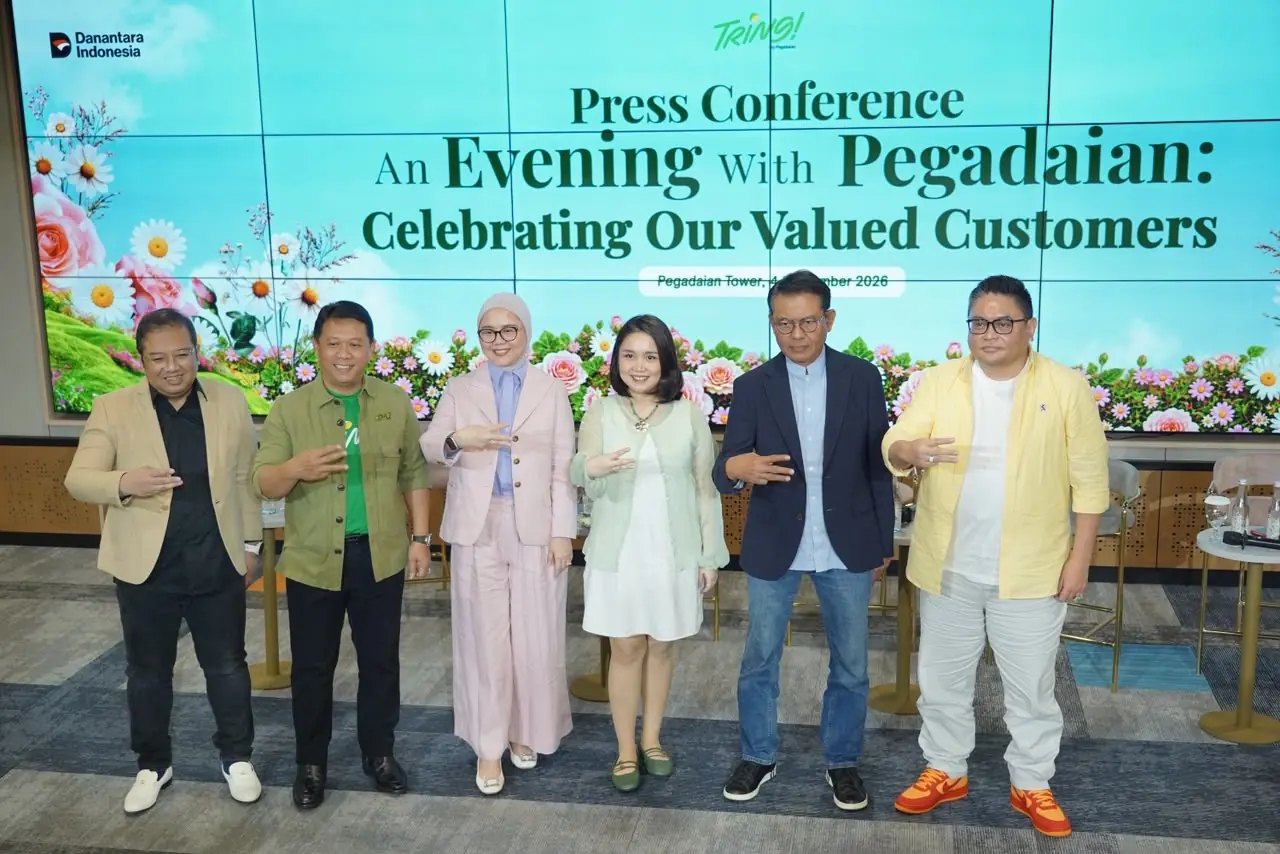 Rayakan Hari Pelanggan Nasional, Pegadaian Hadirkan “An Evening with Pegadaian” dan Semangat “Tenang Saja” Bersama Tring!