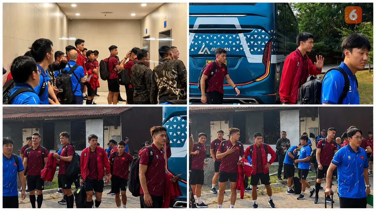Vietnam Sudah Tiba di Indonesia, Hanya Sekali Latihan Jelang Laga Piala AFF 2026