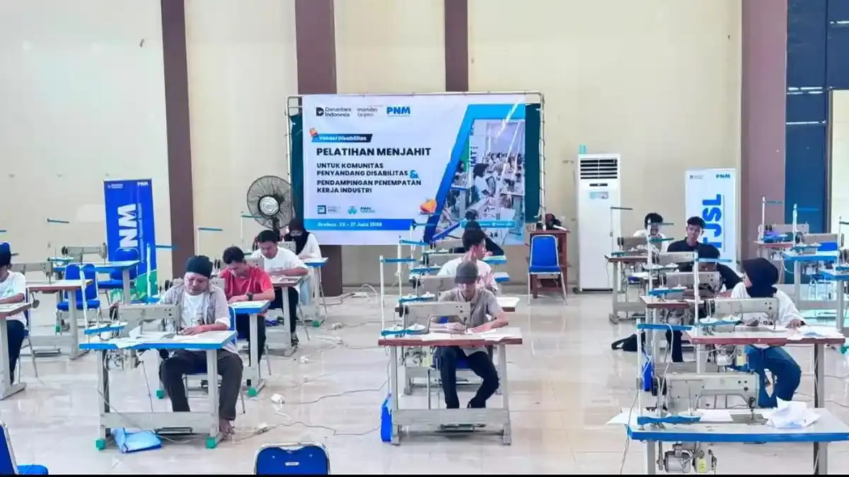 PNM Dorong Difabel Lebih Berdaya Lewat Pelatihan Vokasi Berbasis Kebutuhan Industri - Wartakotalive.com