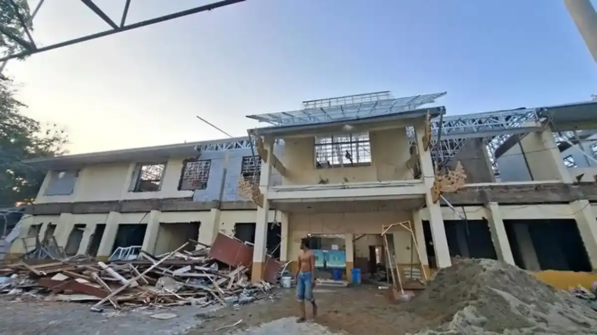 Renovasi Bangunan Lama RSUD Pambalah Batung HSU Sedot Anggaran Rp7,2 Miliar, Untuk Kantor Beperinda - Banjarmasinpost.co.id