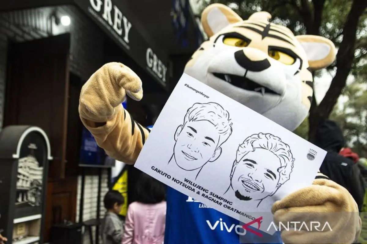 Gakuto Notsuda pilih nomor punggung 17 bersama Persib Bandung