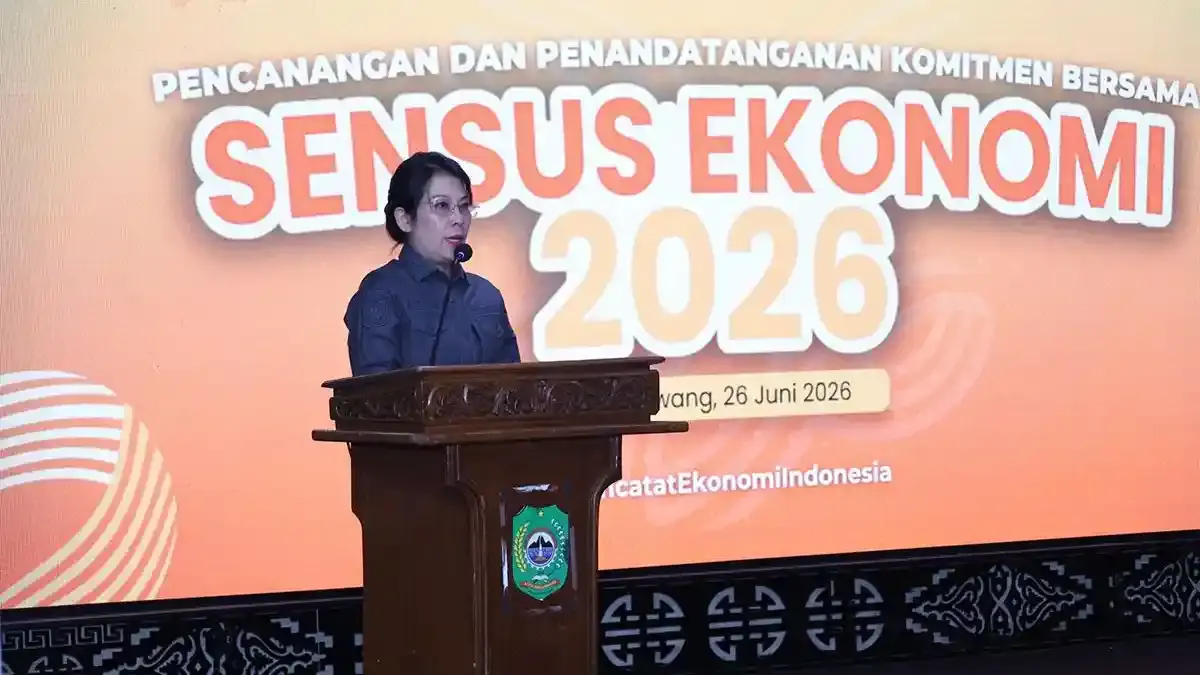 Wali Kota Singkawang Hadiri Pencanangan dan Komitmen Pelaksanaan Sensus Ekonomi 2026 - Tribunpontianak.co.id