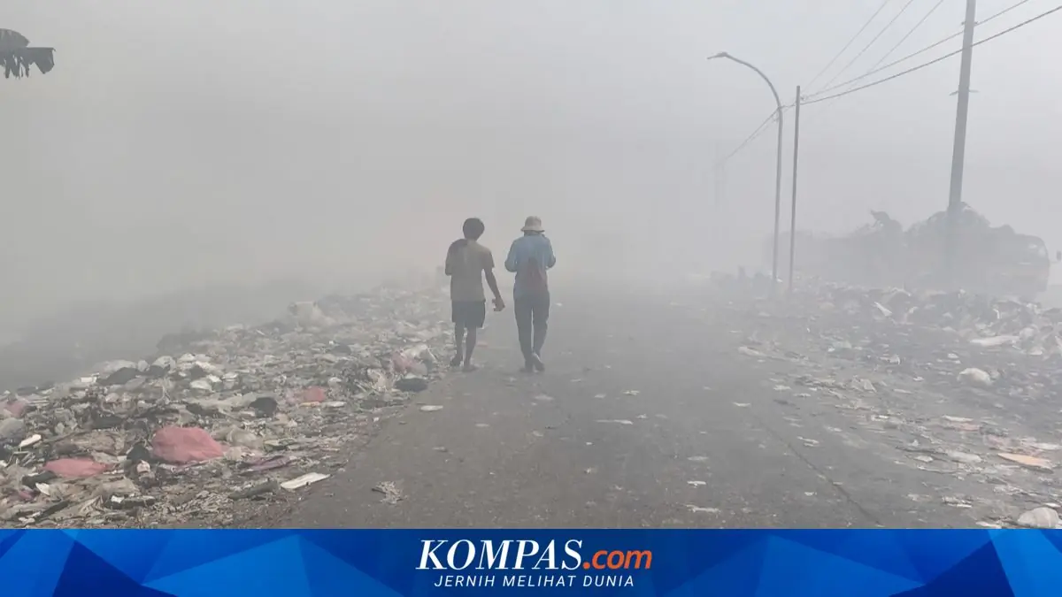 5 Hari Kebakaran TPA Jatiwaringin Belum Padam, 102 Warga Terpaksa Mengungsi