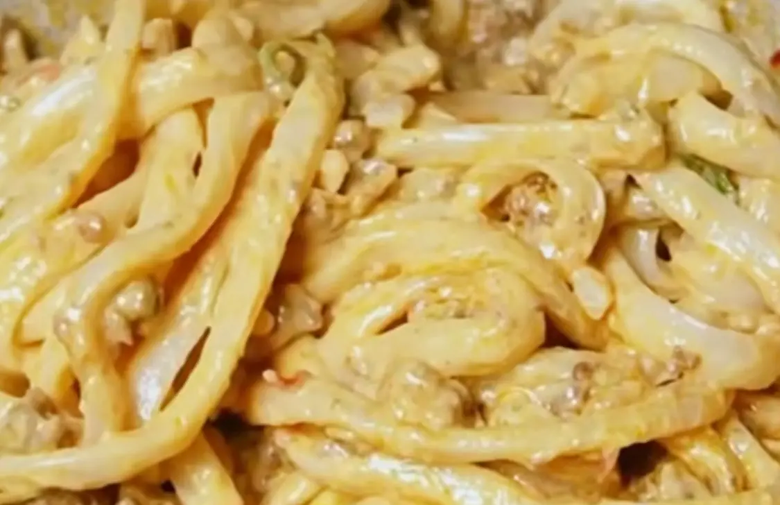 Bikin Ketagihan! Resep Udon dengan Tofu Creamy dan Tumis Daging