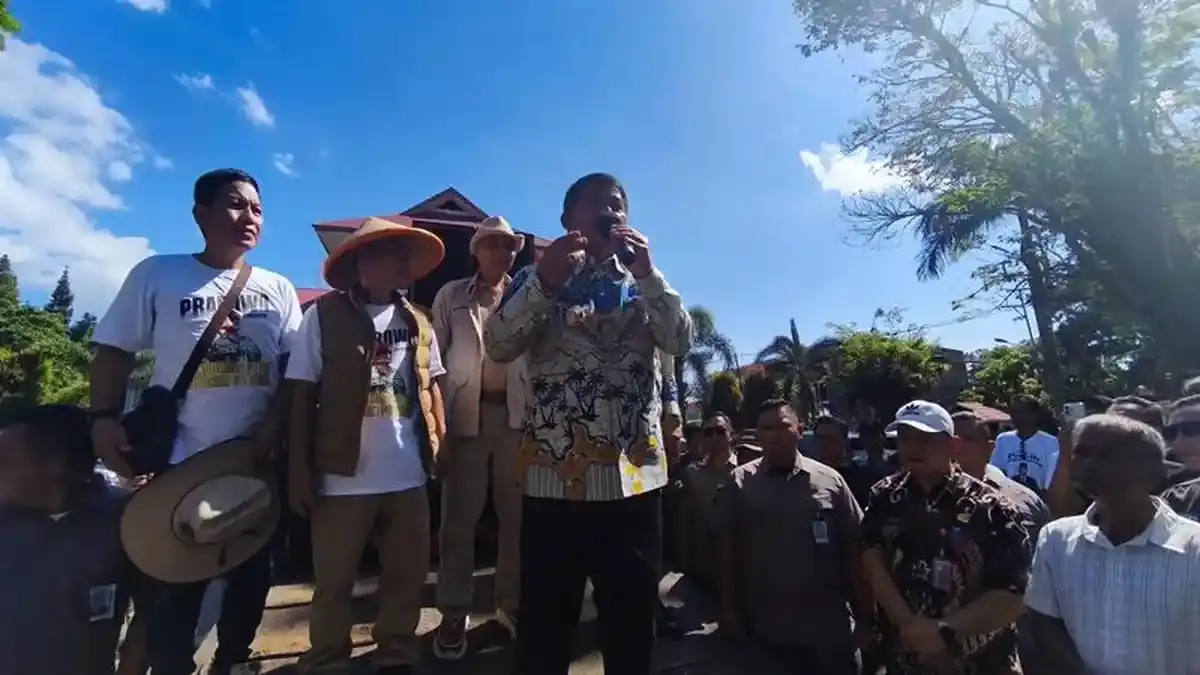 Mapalus Pragib Gelar Aksi Damai, Apresiasi Komitmen Gubernur Sulut Dukung MBG hingga WPR dan IPR - Tribunmanado.co.id