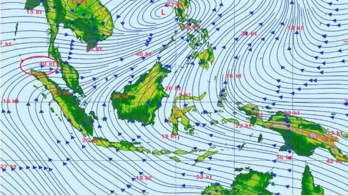 Waspada, Banda Aceh-Sabang Potensi Angin Kencang Awal Pekan, Ini Keterangan BMKG - Serambinews.com