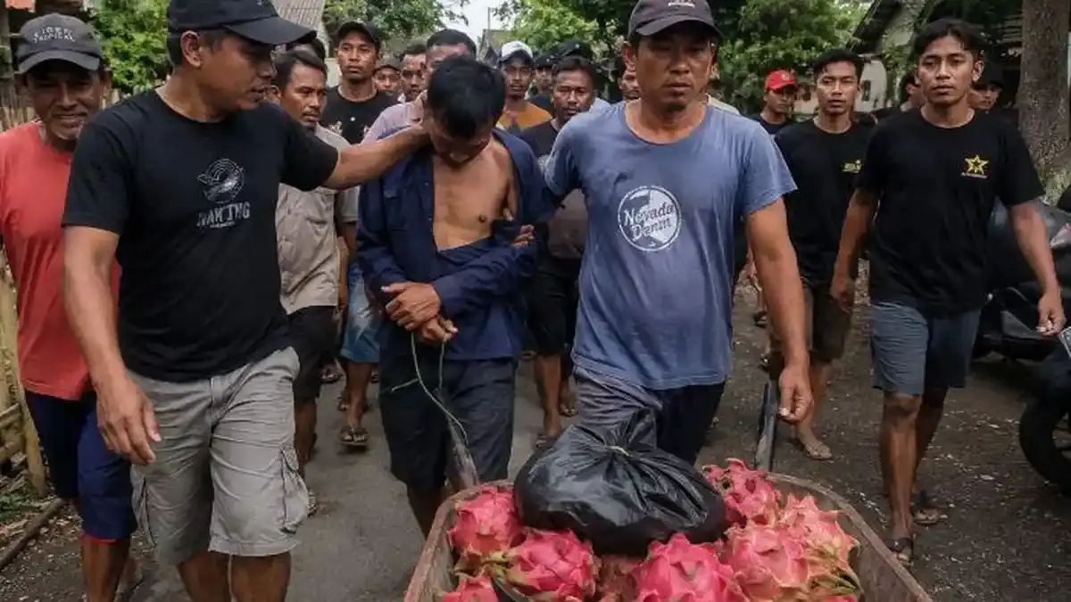 Buah Naga Bikin Pria di Banyuwangi Diarak Keliling Desa, Begini Kisahnya - Serambinews.com