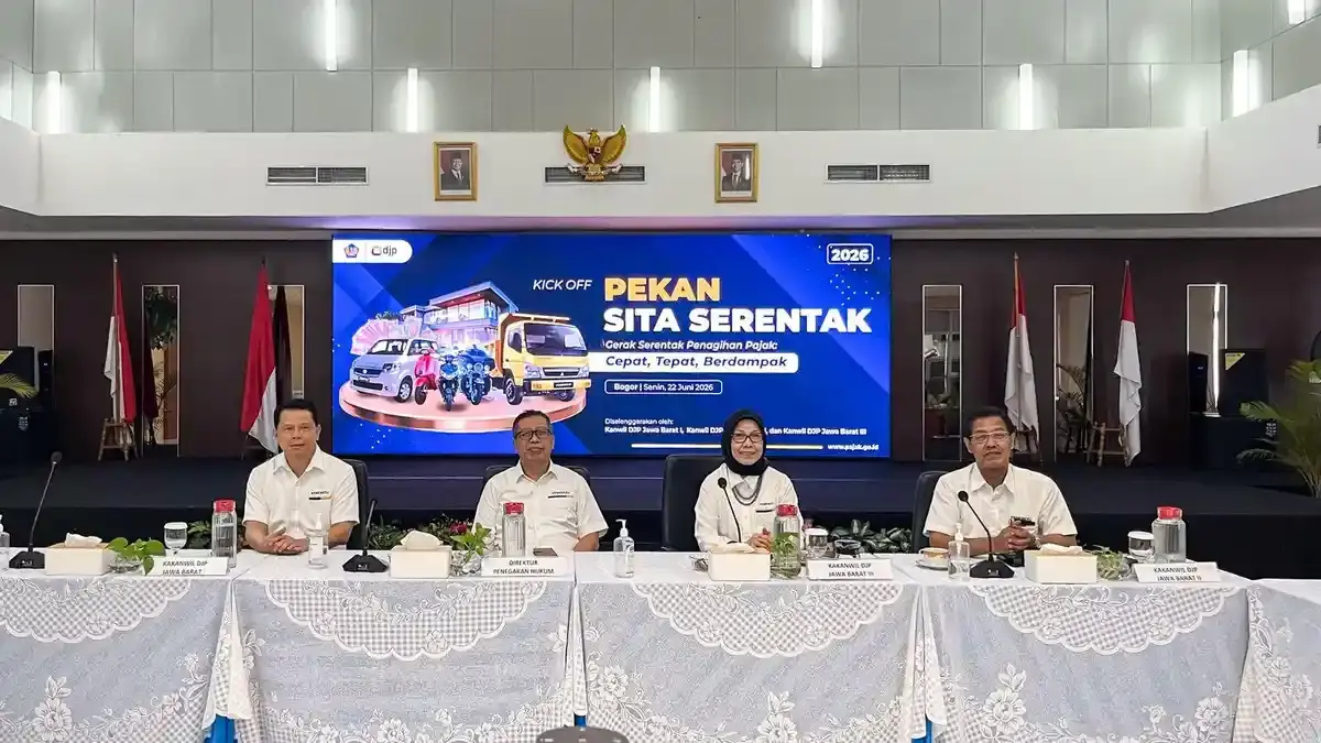 Dilakukan Serentak, DJP Jawa Barat Sita 288 Aset Penunggak Pajak Senilai Rp54,06 Miliar - Tribunjabar.id