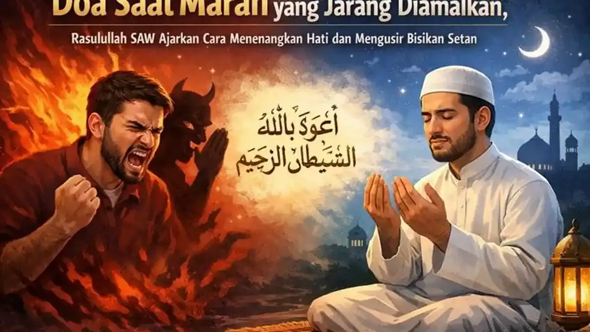 Resep dan Doa Rasulullah SAW untuk Menenangkan Emosi Hitungan Menit - Bangkapos.com