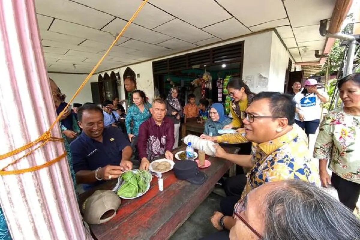Resmikan Pustu Bintang Meriah, Bupati Asriludin Ngopi Bareng Warga di Warung