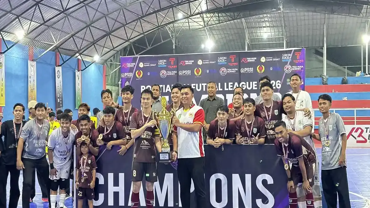 Pontianak Futsal League 2026 Resmi Berakhir, Jadi Tonggak Baru Pembinaan Futsal Kalbar - Tribunpontianak.co.id