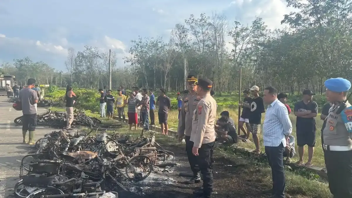 Persoalan Masyarakat dengan PT Bridgestone di Tebingtinggi, Polisi Sebut karena Konflik Lahan - Tribun-medan.com