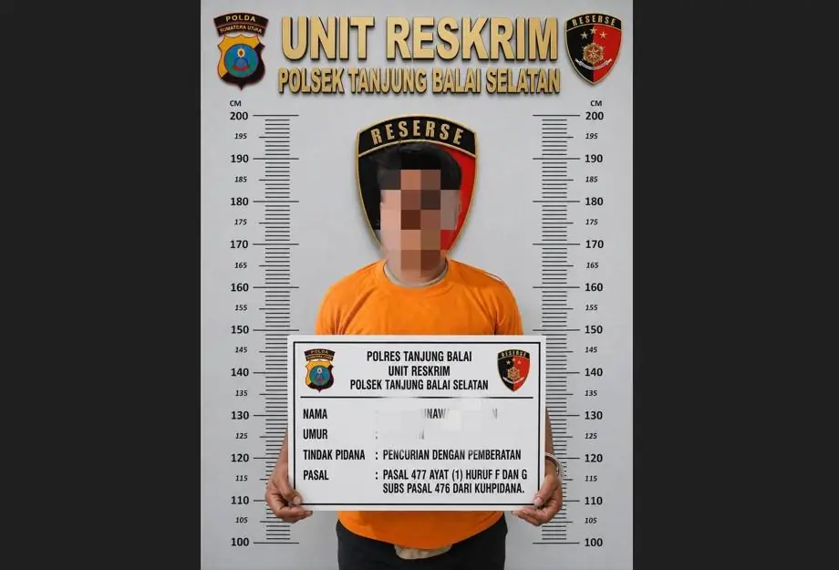 Bikin Rugi Negara Rp400 Juta, Pencuri Kabel Lampu Penerangan Jalan Umum di Tanjungbalai Ditangkap - Tribun-medan.com