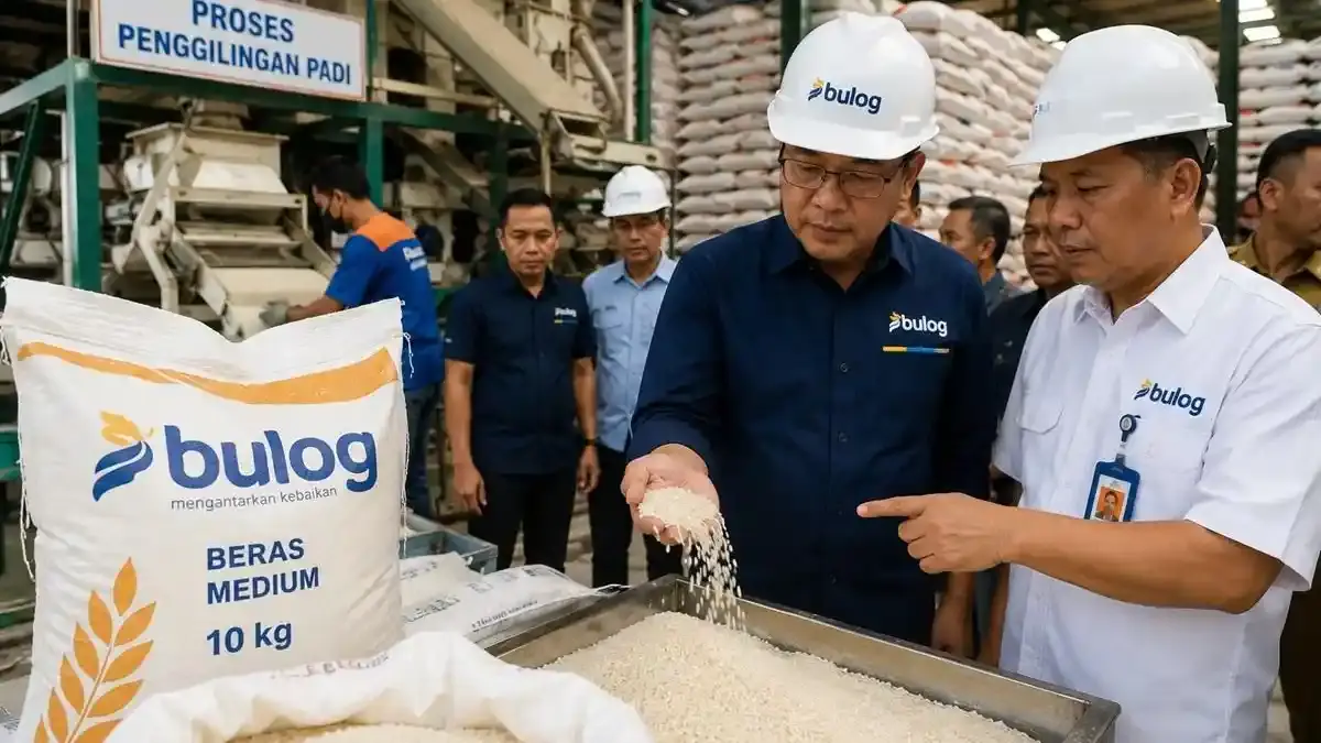 Bulog Kelola 5,4 Juta Ton Beras, Penggilingan Padi Diajak Jaga Mutu - Serambinews.com