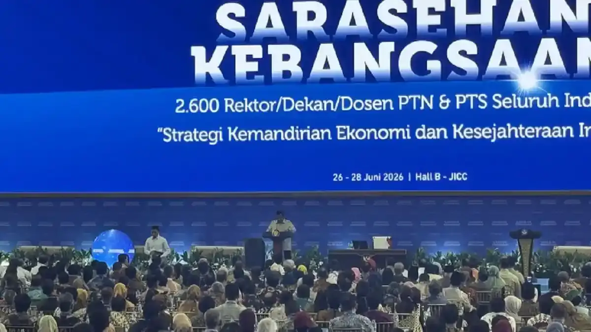 Prabowo Gelar Pertemuan Tertutup dengan Ribuan Akademisi Selama 1,5 Jam, Ini yang Dibahas - Tribunnews.com