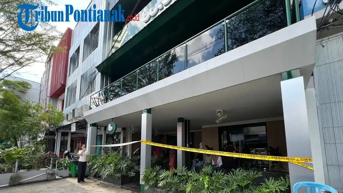 Diduga Ledakan Tabung LPG di Coffe Shop Butu, Lima Orang Jadi Korban - Tribunpontianak.co.id